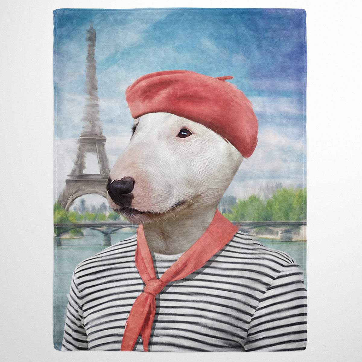 The Frenchie - Custom Pet Blanket