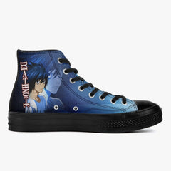 Death Note 'L' Blue A-Star High Anime Shoes