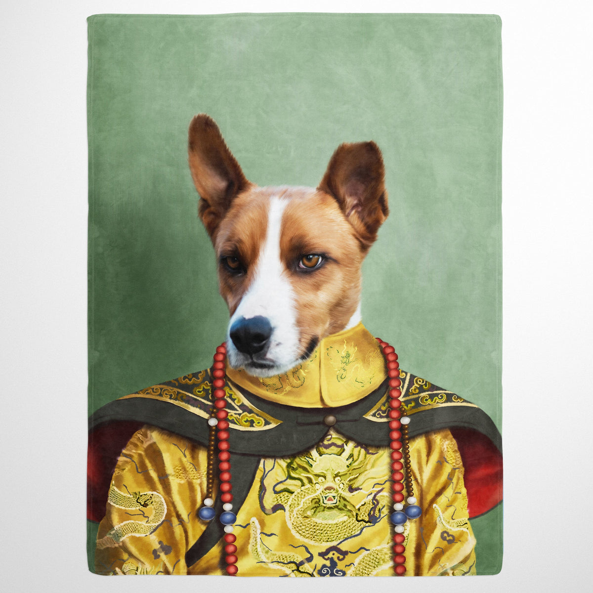 The Chinese Emperor - Custom Pet Blanket