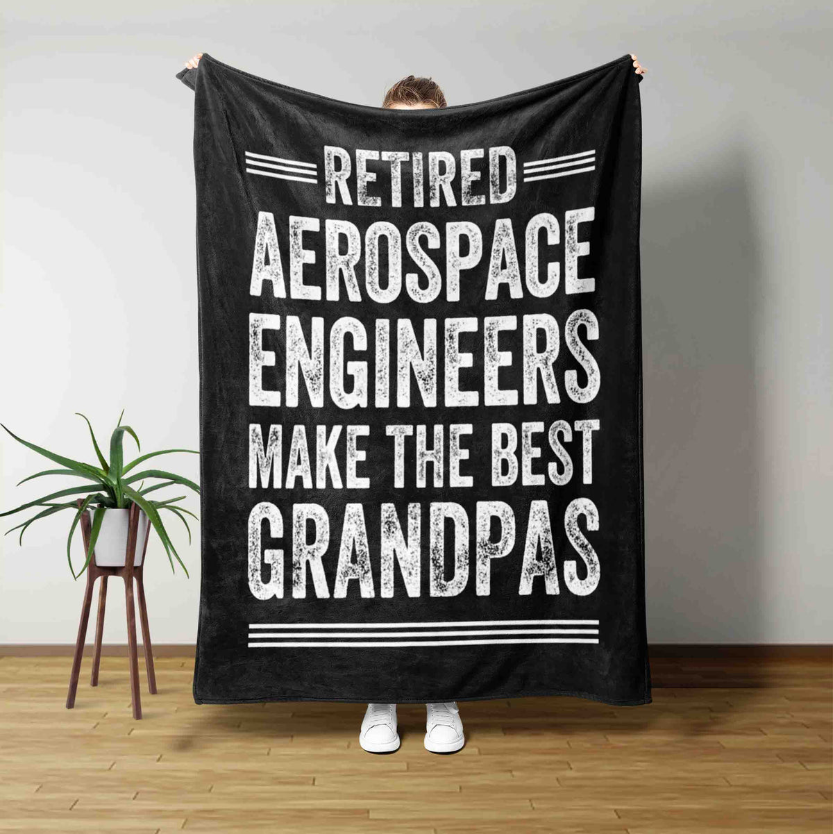 Aerospace Engineers Retirement Blanket, Retired Aerospace Engineers Blanket, Make The Best Grandpas Blanket, Aerospace Engineers Gift, Aerospace Engineers Lover Blanket