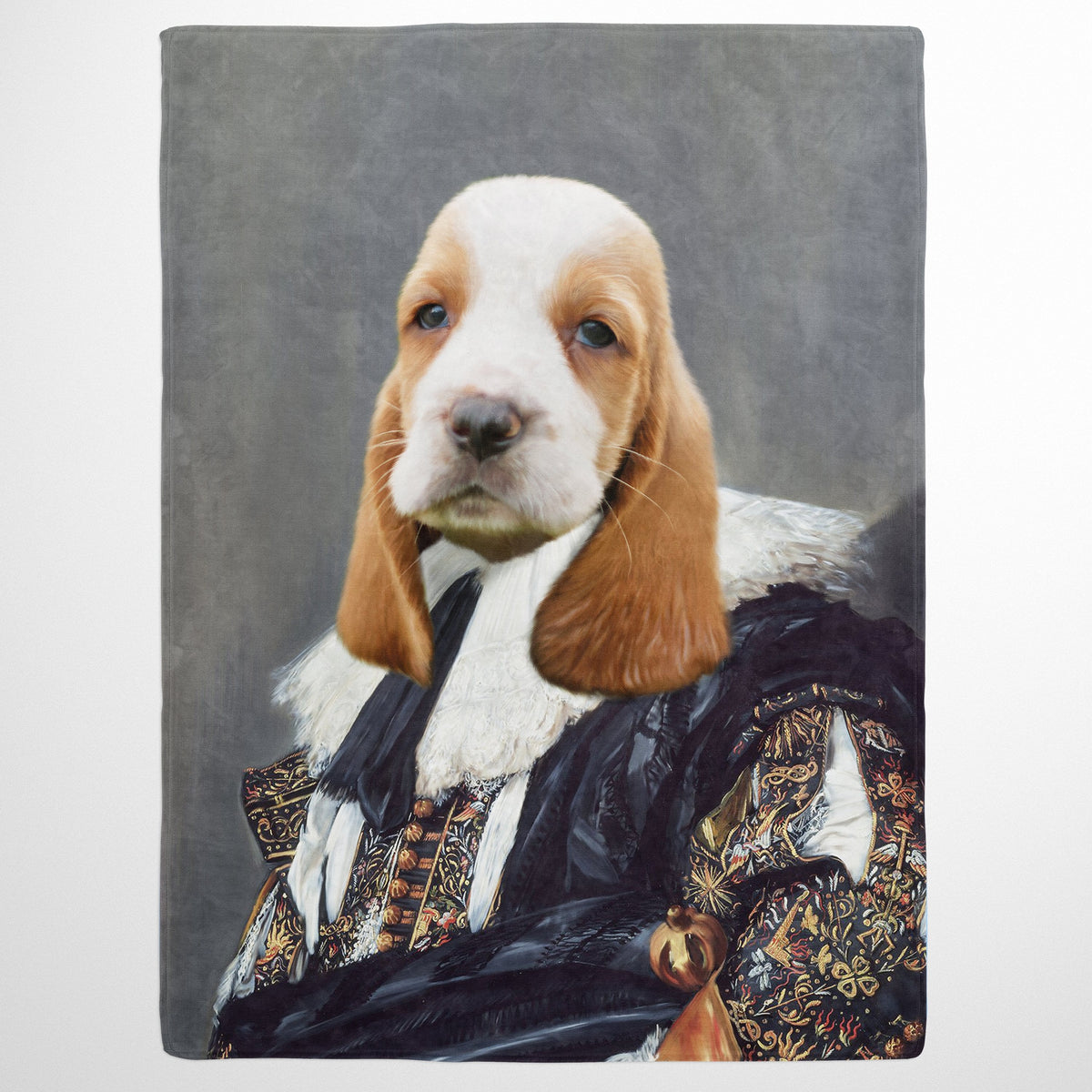 The Laughing Cavalier - Custom Pet Blanket