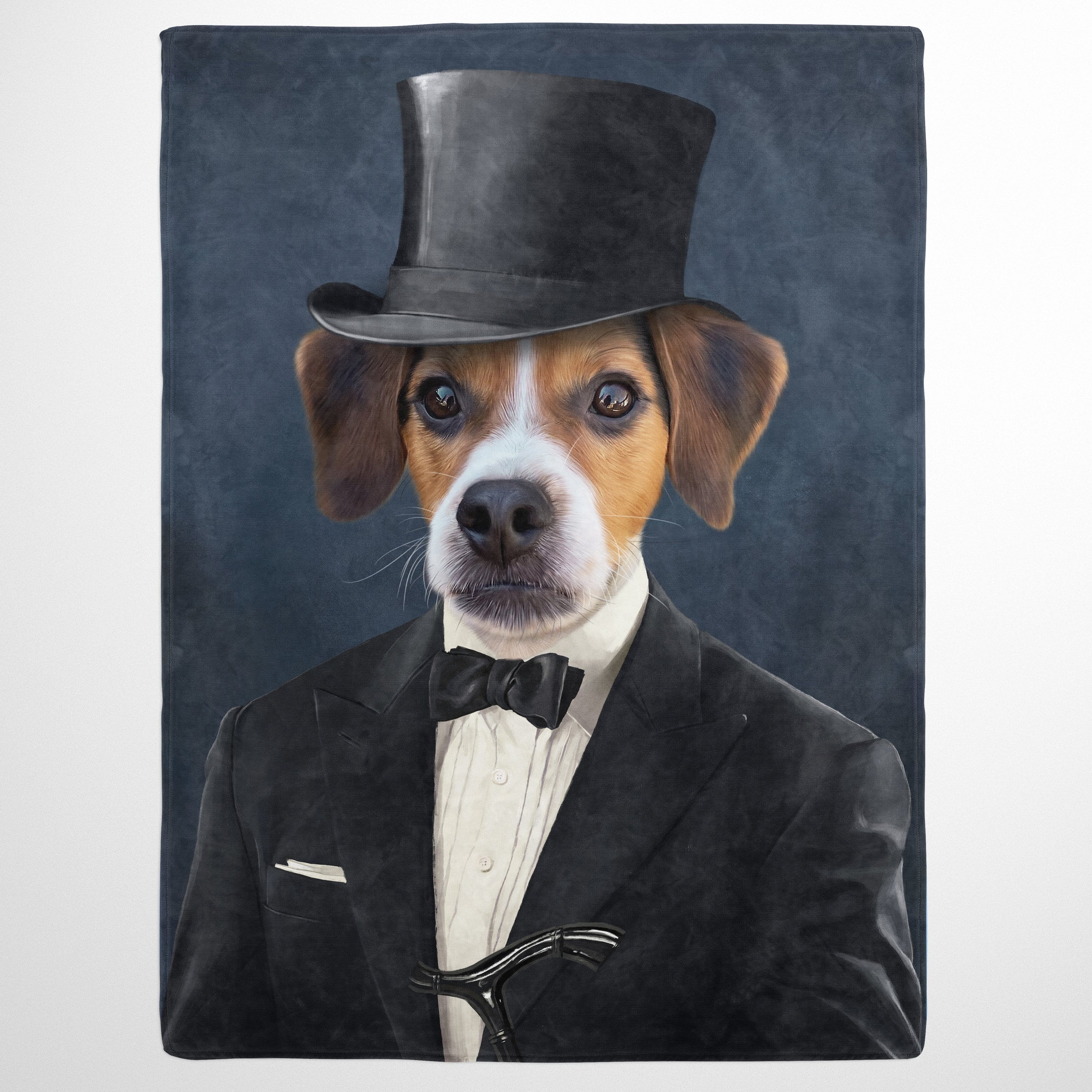 The Gentleman - Custom Pet Blanket