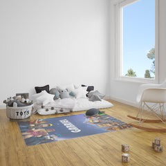 Custom Roblox Kids Rug, Roblox Kids Play Mat, Personalized Baby Nursery Initial Rug, Custom Roblox Carpet Playtime