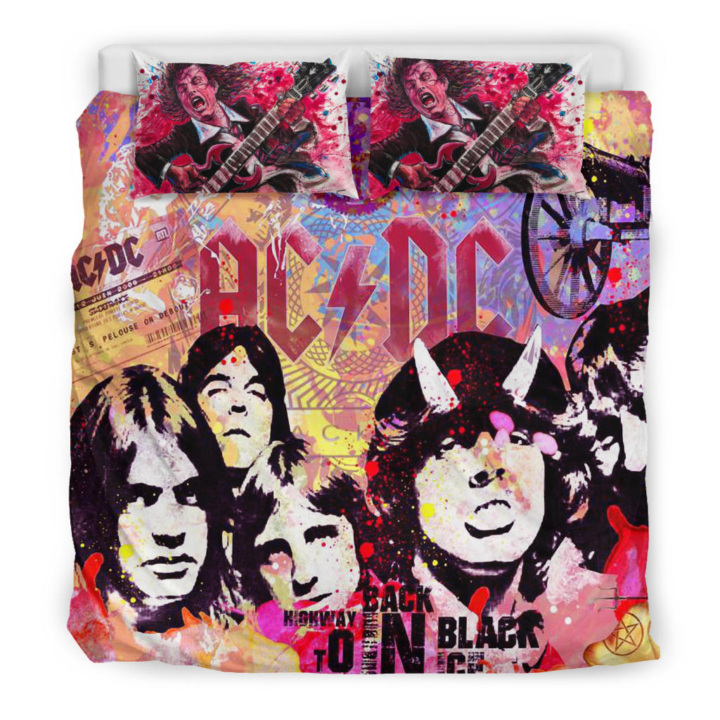 Personalized ACDC Rock Fan Blanket -  AC/DC Gift – Unique Gift – Friend Gift – Family Gif