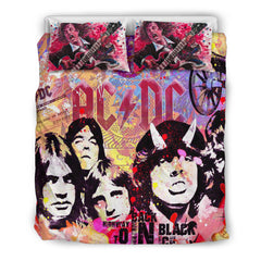 Personalized ACDC Rock Fan Blanket -  AC/DC Gift – Unique Gift – Friend Gift – Family Gif