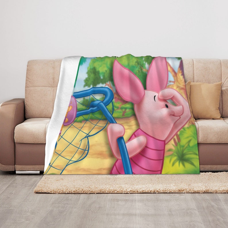 Custom Disney Piglet Quilt Bedding Set Blanket – Great Gifts for Family and Home Decor