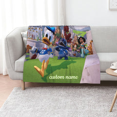 Disney Infinity Custom Name Quilt Blanket – Ideal for Home Decoration and Movie Lovers