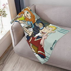 Disney Kim Possible Personalized Quilt Bedding Set – Ideal for Home Decoration and Movie Lovers