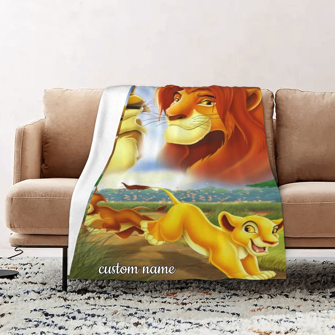 Disney The Lion King II Simba’s Pride Quilt Bedding Set Blanket for Bedroom Decor – Suitable for Picnic