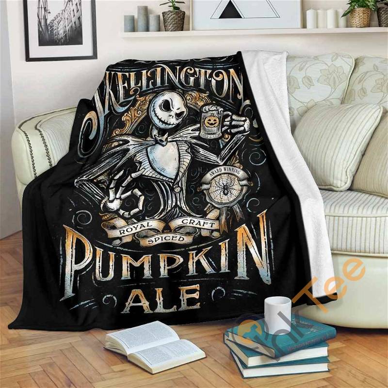 Jack Nightmare Before Christmas Sherpa Fleece Blanket Gifts for Family, for Couple
