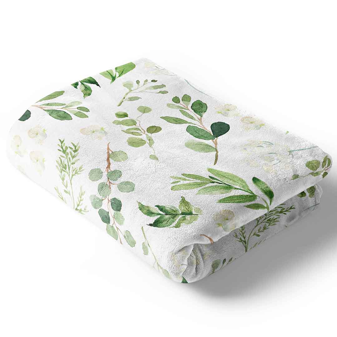 Leafy Greenery Blanket