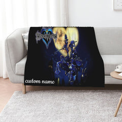 Personalized Disney Kingdom Hearts Quilt Bedding Set – Ideal for Home Decoration and Sofa Blanket