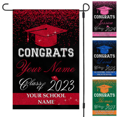 Personalized Graduation Senior Class of 2023 Personalized Custom Garden Flag