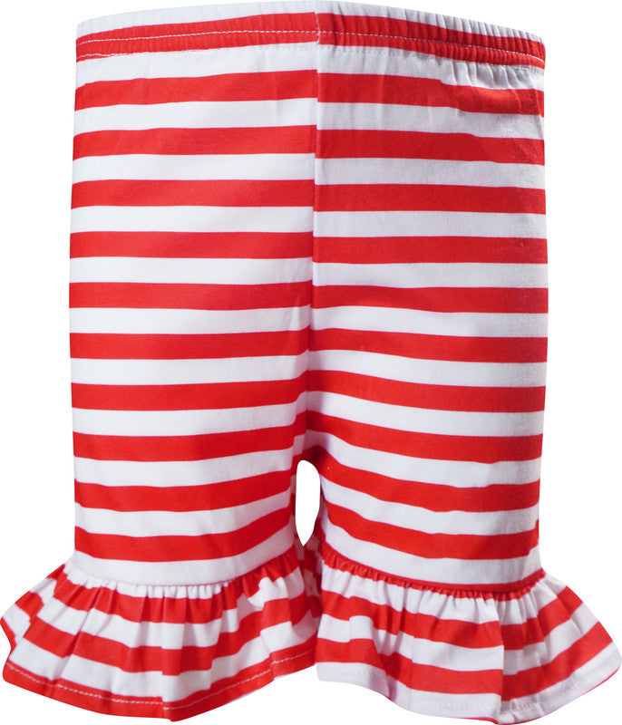 Baby Girls Patriotic Mouse Inspired Diagonal Ruffle Tank Short Outfit Red White Blue - Angeline Kids