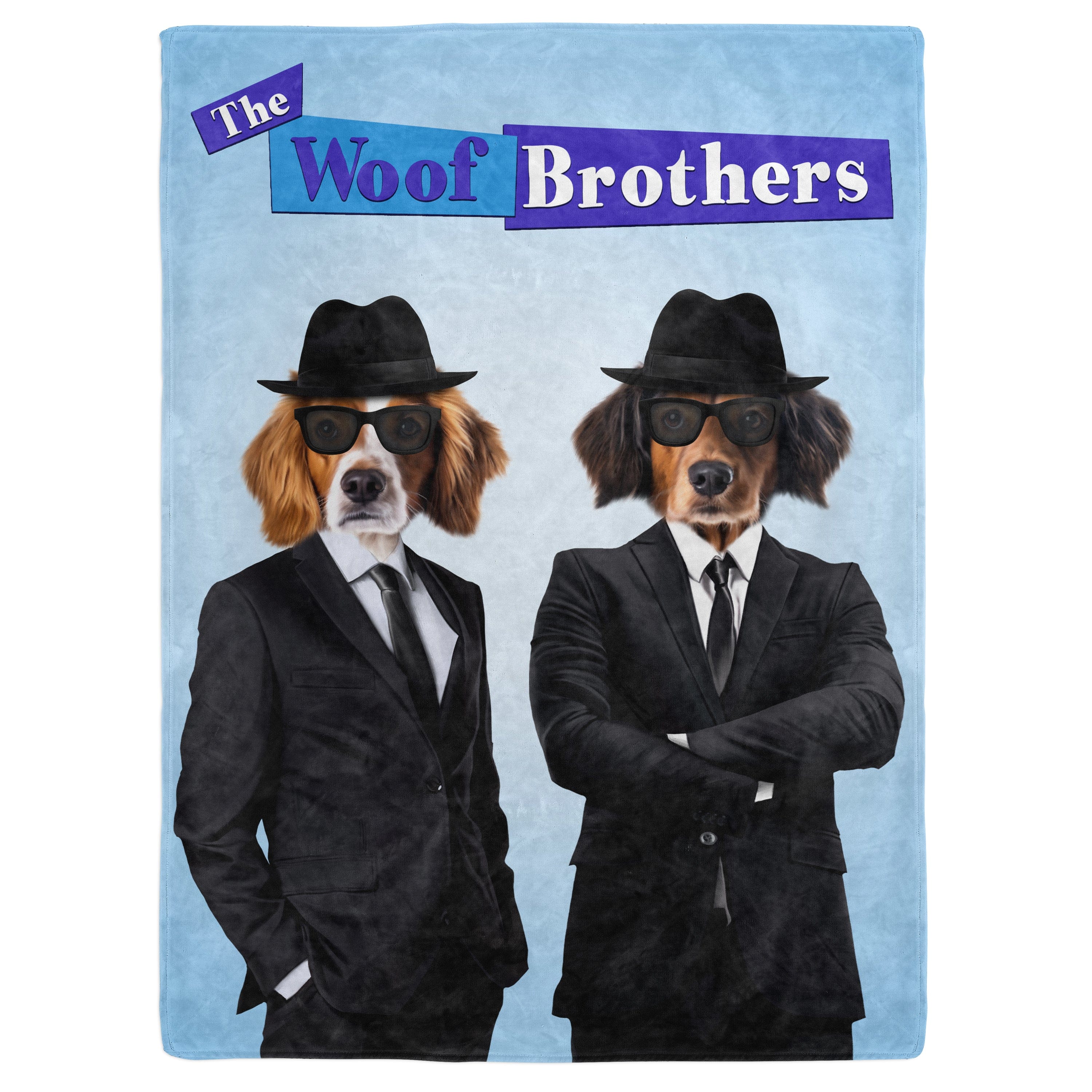 The Blues Brothers - Custom Pet Blanket