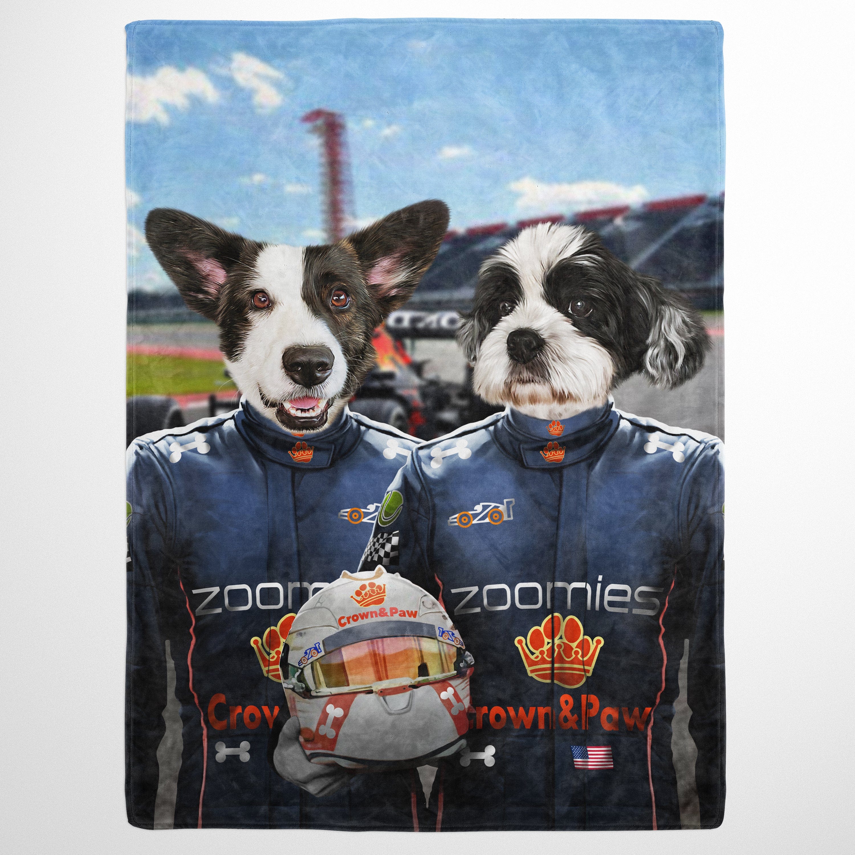 The Champion Drivers - Custom Pet Blanket
