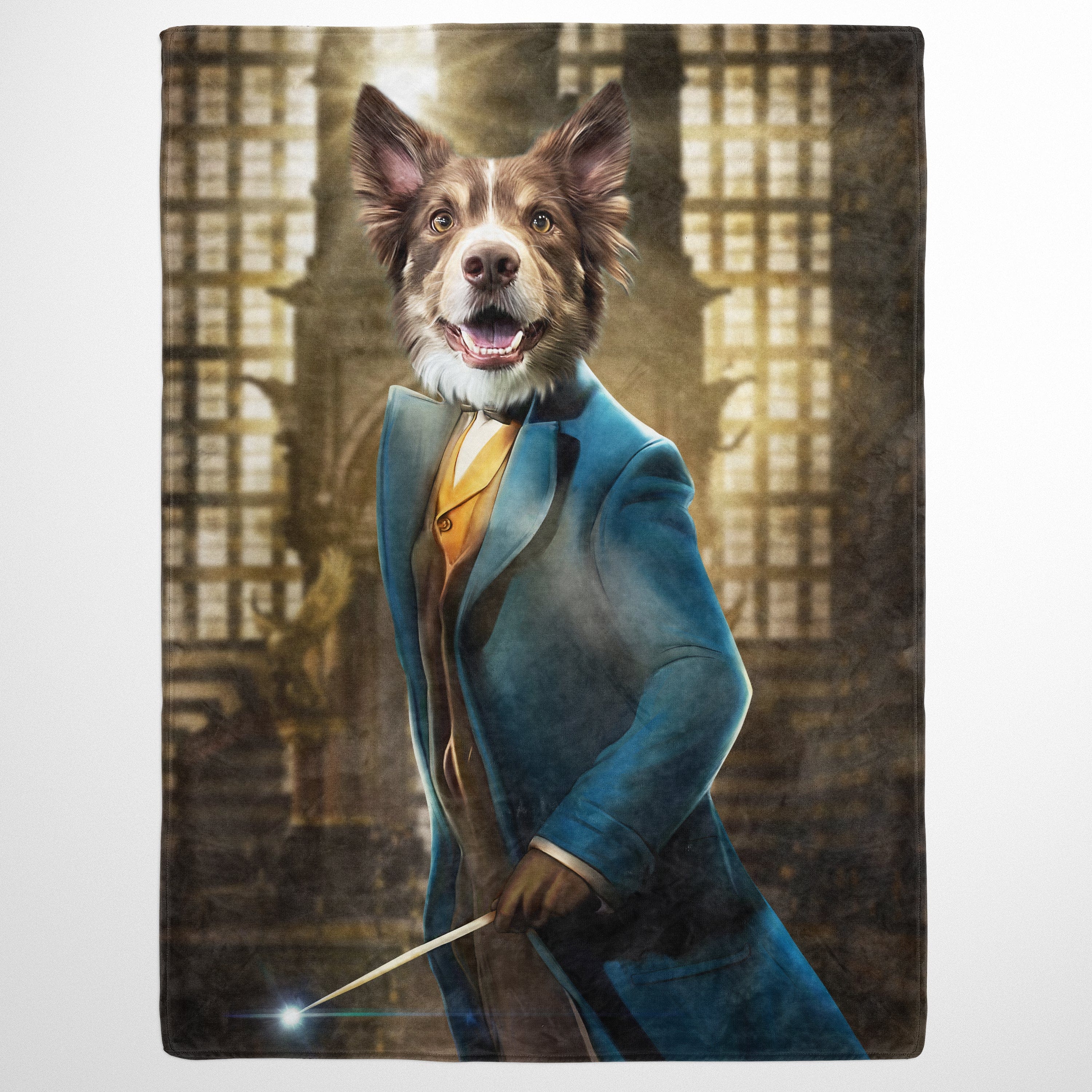 The Smart Wizard - Custom Pet Blanket
