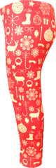 Angeline Kids:Toddler Little Girls Merry Christmas Reindeer Scarf Outfit