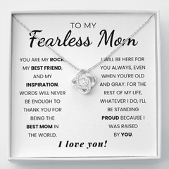 To My Fearless Mom | I'll Always Be Here You | Necklace