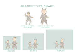 Saylor's Sage & Blush Floral Personalized Crib Sheet