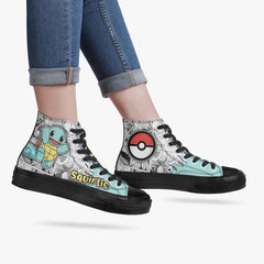 Pokemon Squirtle A-Star High Anime Shoes